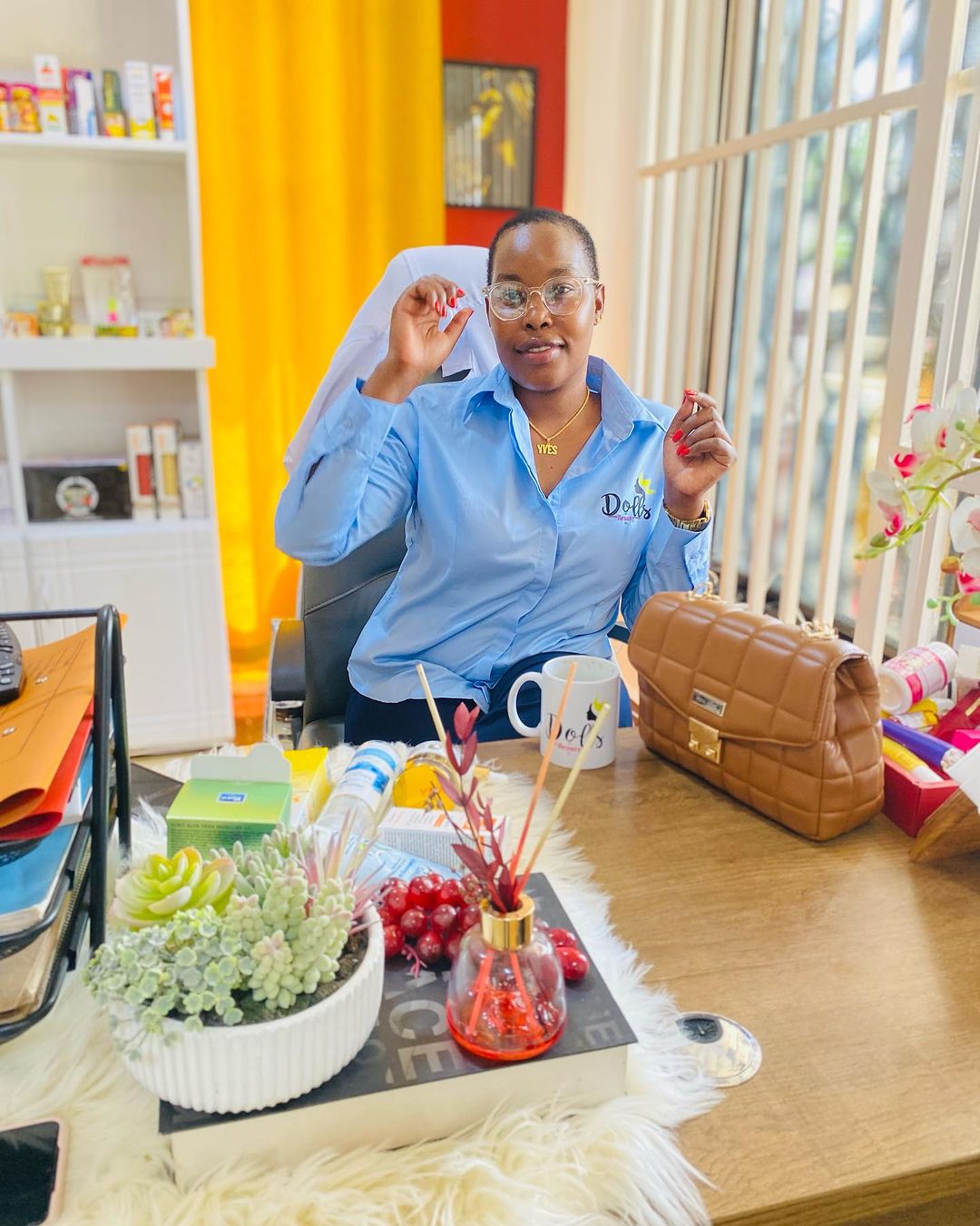 Hawa, founder of Dolls Beauty